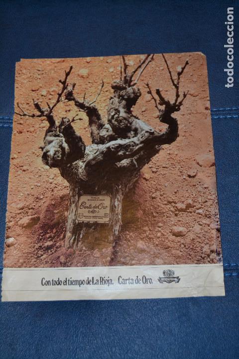 Otros art&iacute;culos de coleccionismo en papel: ANUNCIO DE REVISTA VINO CARTA DE ORO