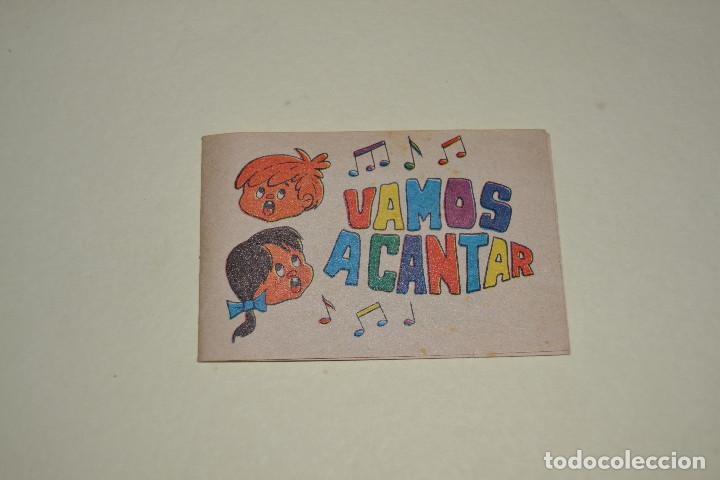Otros art&iacute;culos de coleccionismo en papel: VAMOS A CANTAR - LIBRITO PARA COLOREAR
