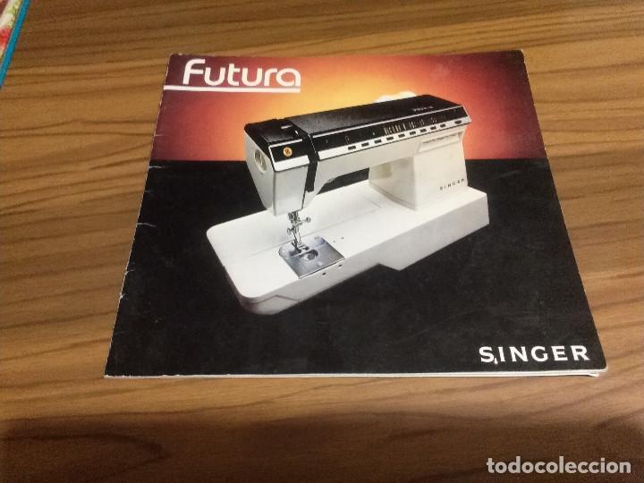 Sammelleidenschaft Andere Papierartikel: LIBRO INSTRUCCIONES DE MAQUINA COSER FUTURA MODELO 1100 DE SINGER. GRAPA. LOMO TOCADO. DIFICIL. E4 2