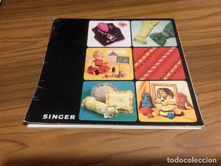 Sammelleidenschaft Andere Papierartikel: INSTRUCCIONES. APLICACIONES DE LA COSTURA. M&Aacute;QUINA DE COSER SINGER. SEPARADO DE LA GRAPA. RARO