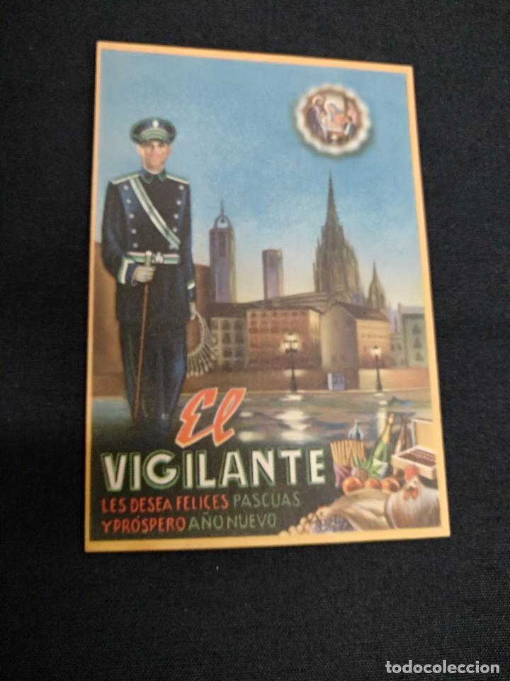 Sammelleidenschaft Andere Papierartikel: FELICITACION DE NAVIDAD - EL VIGILANTE LES DESEA FELICES PASCUAS -