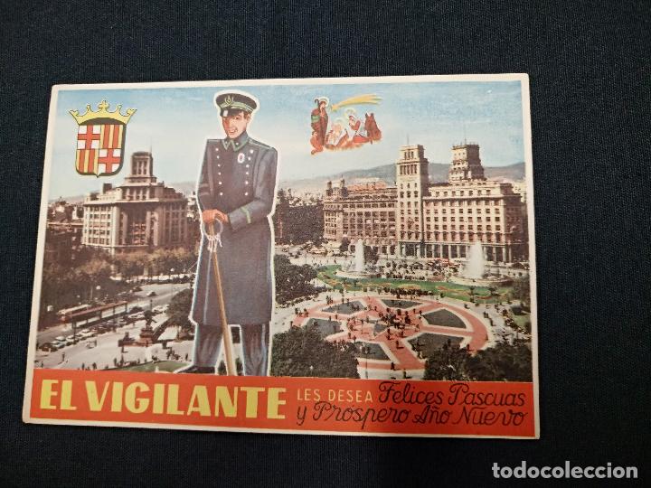 Sammelleidenschaft Andere Papierartikel: FELICITACION DE NAVIDAD - EL VIGILANTE LES DESEA FELICES PASCUAS