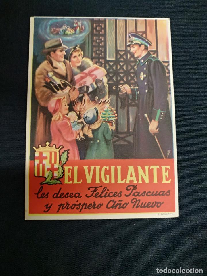 Collectionnisme Papier divers: FELICITACION DE NAVIDAD - EL VIGILANTE LES DESEA FELICES PASCUAS