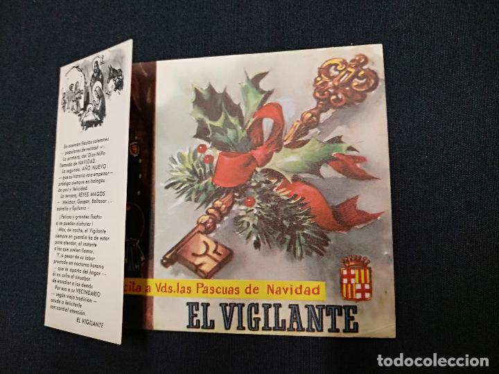 Paper Collecting Others: FELICITACION DE NAVIDAD - EL VIGILANTE FELICITA A VDS. LAS PASCUAS DE NAVIDAD - 1963