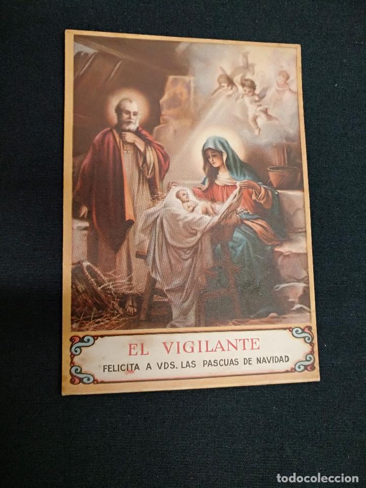 Paper Collecting Others: FELICITACION DE NAVIDAD - EL VIGILANTE FELICITA A VDS. LAS PASCUAS DE NAVIDAD