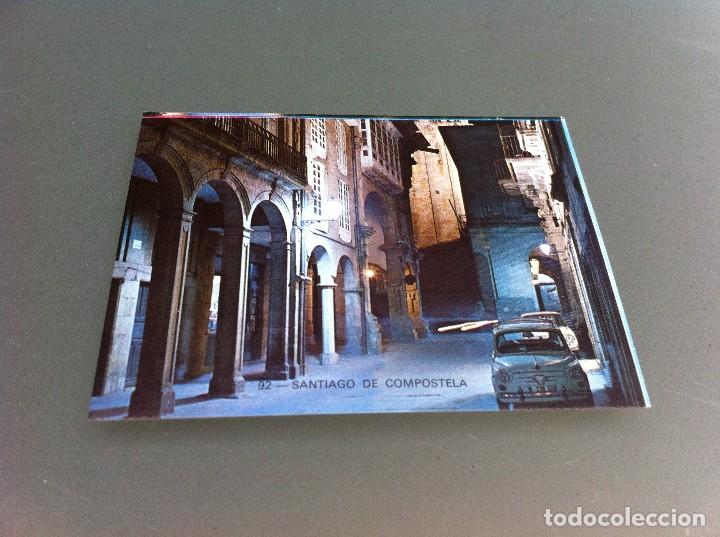 Paper Collecting Others: TARJETA PUBLICITARIA (ALMACENES BARREIRO EN FERROL) SANTIAGO DE COMPOSTELA. 8,5 x 6,5cm. 1973.