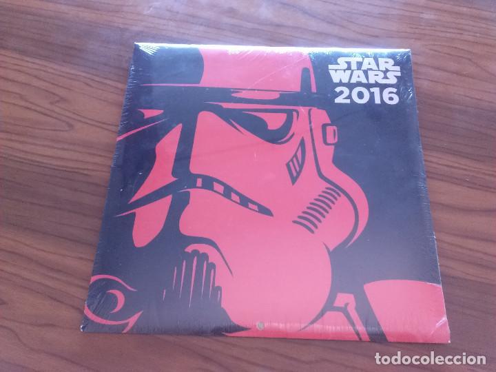 Sammelleidenschaft Andere Papierartikel: STAR WARS 2016. CALENDARIO. SIN ABRIR. PRECINTADO. RARO