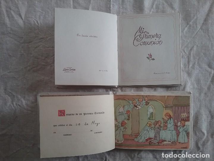 Otros art&iacute;culos de coleccionismo en papel: Dos &aacute;lbumes comuni&oacute;n - Foto 6