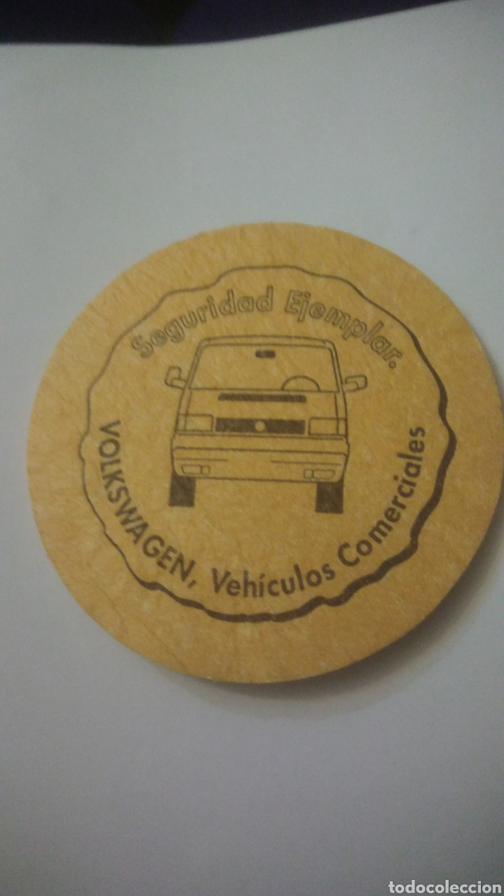 Otros Art&iacute;culos de Coleccionismo en Papel: VOLKSWAGEN. Propaganda. Quiz&aacute;s posavasos