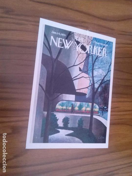 Sammelleidenschaft Andere Papierartikel: TARJETA. THE NEW YORKER. CHARLES E. MARTIN. 2010. GUGGENHEIM. MUSEUM. SIN USO. BUEN ESTADO. RARO