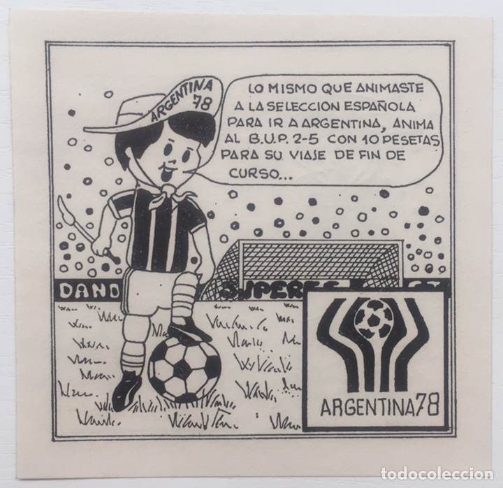 Paper Collecting Others: Tarjeta Viaje de Estudios 1978 - Mundial Argentina 78 - BUP