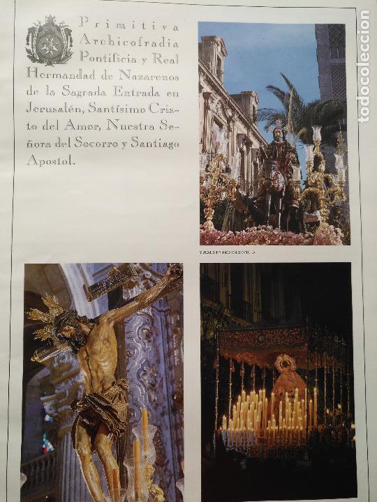 Outros artigos de papel: GRAN LAMINA COLECCIONABLE SEMANA SANTA SEVILLA A&Ntilde;OS 90S - VIRGEN CRISTO COFRADIA HERMANDAD