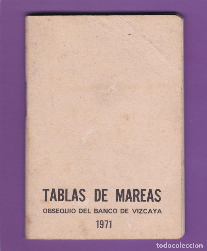 Otros Art&iacute;culos de Coleccionismo en Papel: TABLAS DE MAREAS 1971 - OBSEQUIO DEL BANCO DE VIZCAYA