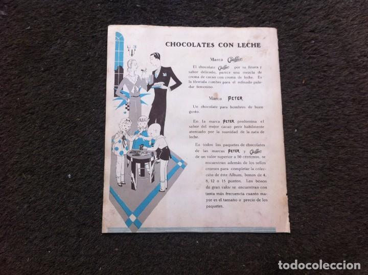 Collectionnisme Papier divers: ANUNCIO PUBLICITARIO DEL &Aacute;LBUM DE CROMOS DE NESTL&Eacute; (CHOCOLATES CON LECHE CAILLER, PETER). A&Ntilde;OS 30.