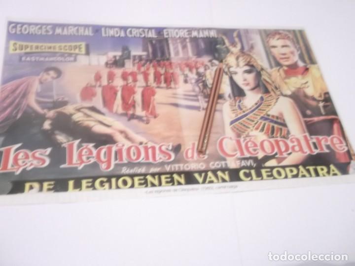Otros Art&iacute;culos de Coleccionismo en Papel: RECORTE PUBLICIDAD A&Ntilde;OS 70 - CINE - CARTEL BELGA LAS LEGIONES DE CLEOPATRA