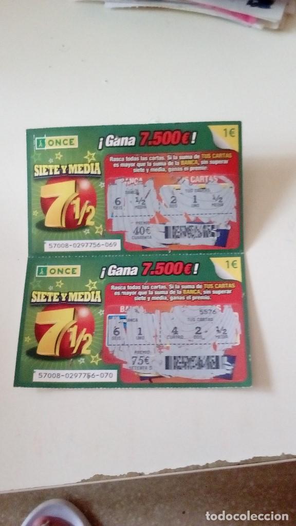 Otros art&iacute;culos de coleccionismo en papel: CAJ-4L44 DOS RASCA DE LA ONCE - Foto 1