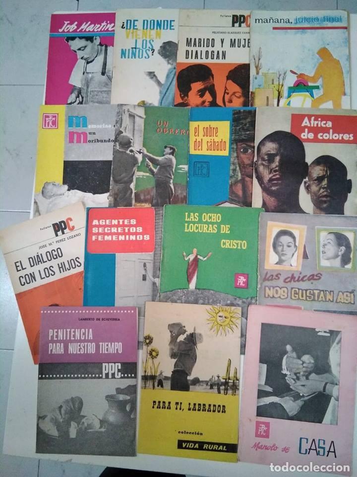 Otros Art&iacute;culos de Coleccionismo en Papel: Lote 15 libros Propaganda Popular Cat&oacute;lica (PPC) a&ntilde;os 50 y 60. Ver descripci&oacute;n lote