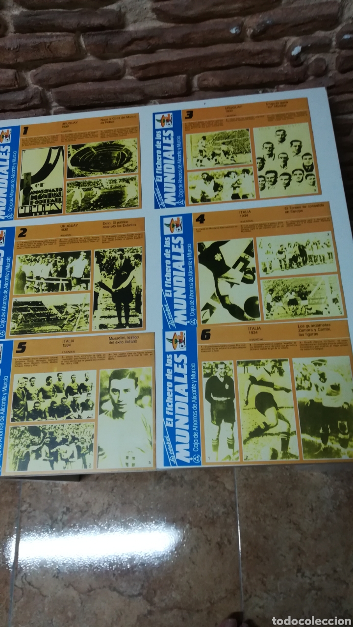 Otros Art&iacute;culos de Coleccionismo en Papel: El Fichero de los mundiales 1986