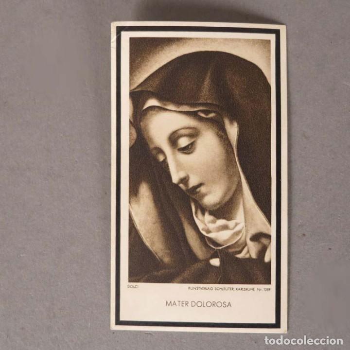 Altri oggetti di carta: ESTAMPA RELIGIOSA . Alemania 1930 - 1940 (BRD)