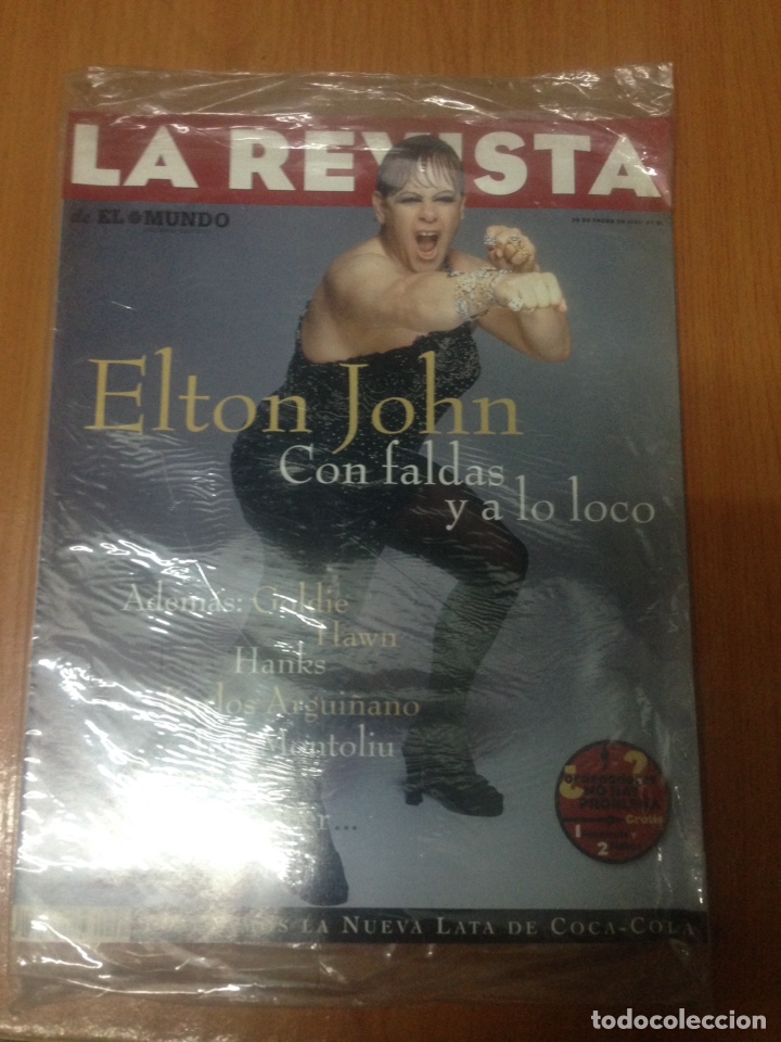 Otros art&iacute;culos de coleccionismo en papel: La Revista Elton john