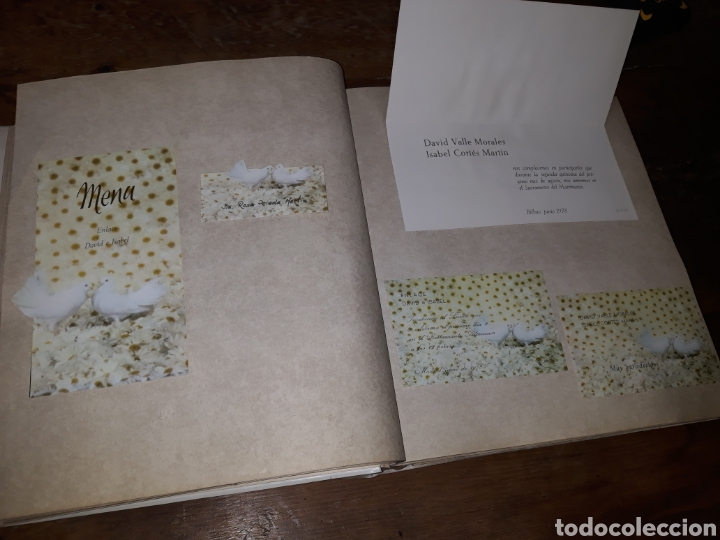 Otros art&iacute;culos de coleccionismo en papel: Bodas y natalicios Gruart - Foto 7