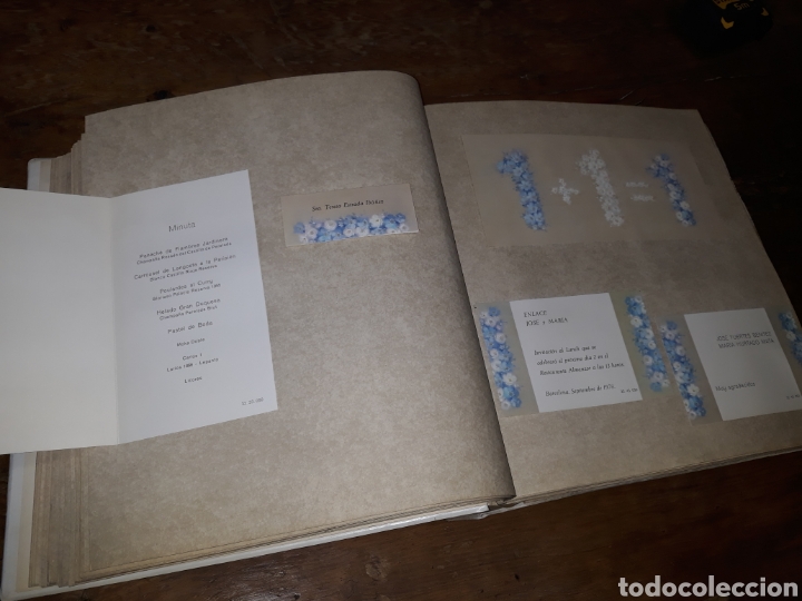 Otros art&iacute;culos de coleccionismo en papel: Bodas y natalicios Gruart - Foto 8
