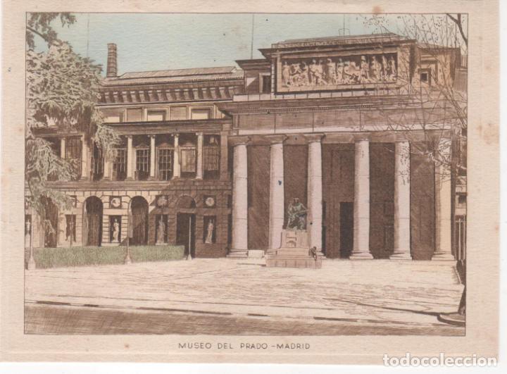 Otros Art&iacute;culos de Coleccionismo en Papel: Antigua Litograf&iacute;a Museo del Prado ( Madrid ). Tama&ntilde;o 9 X 12,5 cms