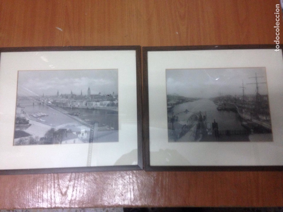 Collectionnisme Papier divers: LOTE DE CUADROS PAISAJES ANTIGUOS