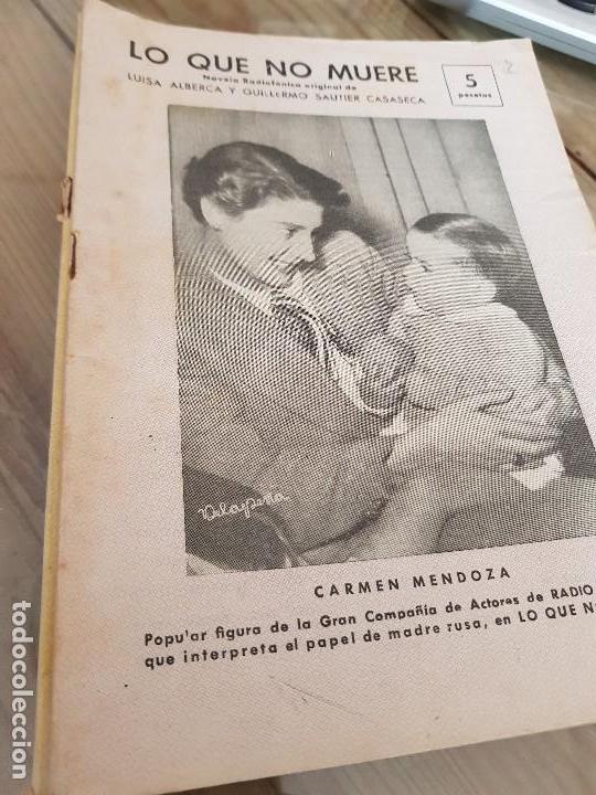 Paper Collecting Others: NOVELA RADIOFONICA ORIGINAL TEATRO LO QUE NUNCA MUERE DEYMI MADRID