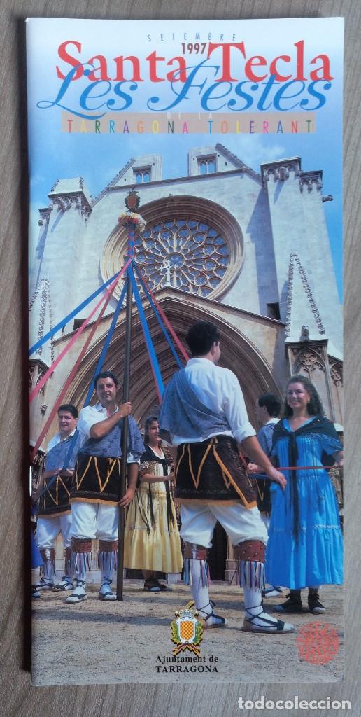 Otros Art&iacute;culos de Coleccionismo en Papel: folleto, programa grande fiestas santa tecla tarragona 1997