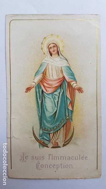 Otros art&iacute;culos de coleccionismo en papel: ANTIGUA ESTAMPA RELIGIOSA DE LA INMACULADA CONCEPCI&Oacute;N
