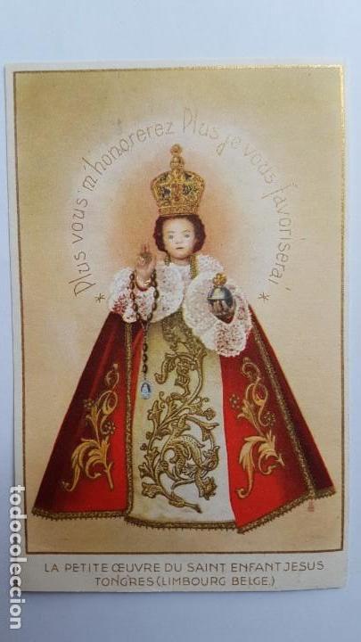 Otros art&iacute;culos de coleccionismo en papel: ANTIGUA ESTAMPA RELIGIOSA DEL NI&Ntilde;O JES&Uacute;S 1952
