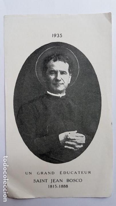 Otros art&iacute;culos de coleccionismo en papel: ANTIGUA ESTAMPA RELIGIOSA DE SAN JUAN BOSCO