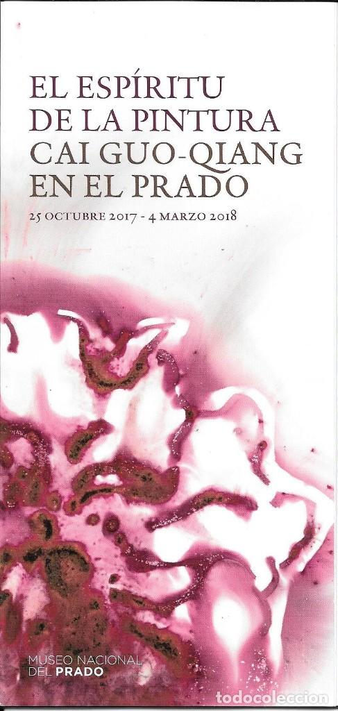 Otros Art&iacute;culos de Coleccionismo en Papel: cai guo-qiang el esp&iacute;ritu de la pintura pentacr&iacute;ptico 50 x 21 museo del prado 4 cuadros