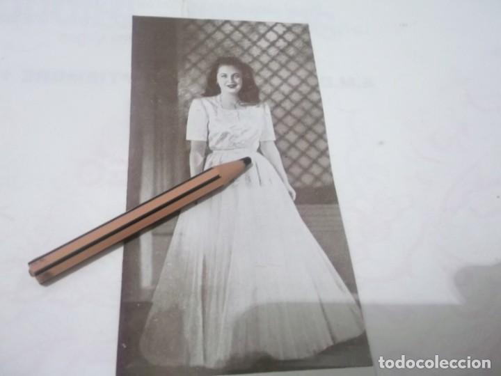 Otros Art&iacute;culos de Coleccionismo en Papel: RECORTE PUBLICIDAD A&Ntilde;OS 40/50 - MARIA DEL CARMEN LI&Ntilde;&Aacute;N  ,PRESENTADA EN SOCIEDAD EN SEVILLA