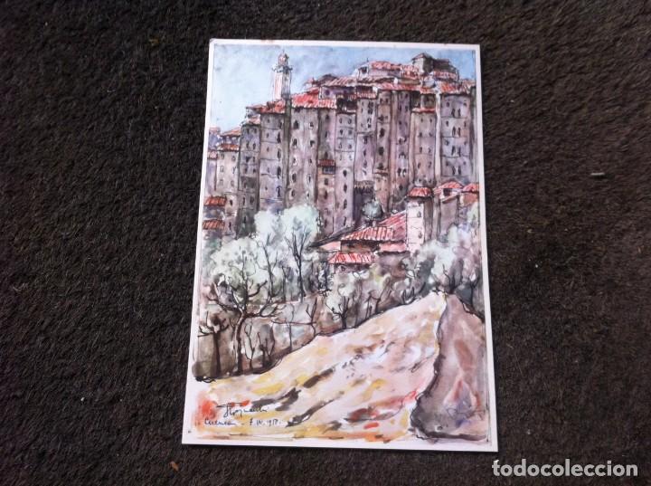 Collectionnisme Papier divers: L&Aacute;MINA (CARTULINA) .CUENCA. 23 x 16cm. RINCONES DE ESPA&Ntilde;A, PRODUCTOS ROCHE