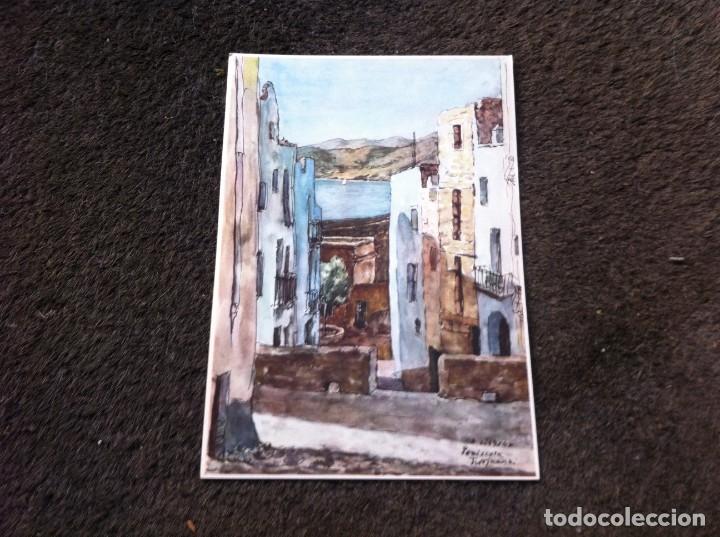 Collectionnisme Papier divers: L&Aacute;MINA (CARTULINA) PE&Ntilde;ISCOLA.  23 x 16cm. RINCONES DE ESPA&Ntilde;A, PRODUCTOS ROCHE