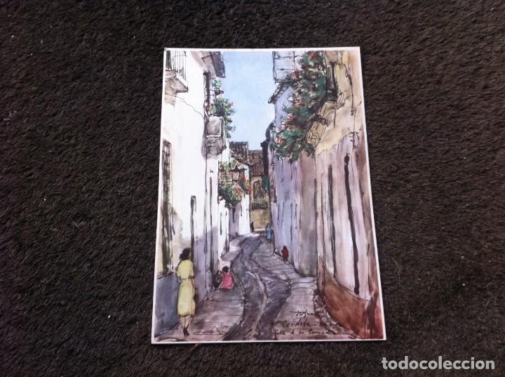 Paper Collecting Others: L&Aacute;MINA (CARTULINA) C&Oacute;RDOBA.  23 x 16cm. RINCONES DE ESPA&Ntilde;A, PRODUCTOS ROCHE