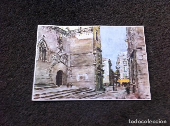 Collectionnisme Papier divers: L&Aacute;MINA (CARTULINA) BARCELONA. 23 x 16cm. RINCONES DE ESPA&Ntilde;A, PRODUCTOS ROCHE