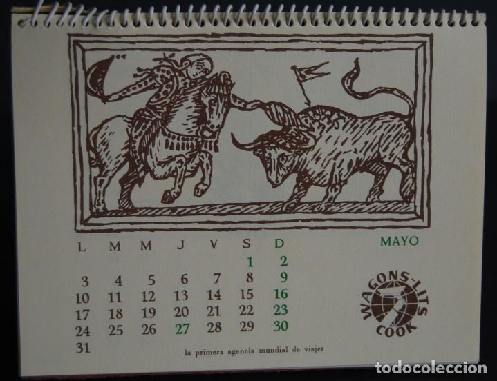 Otros Art&iacute;culos de Coleccionismo en Papel: CALENDARIO WAGONS-LITS COOK. 1965.