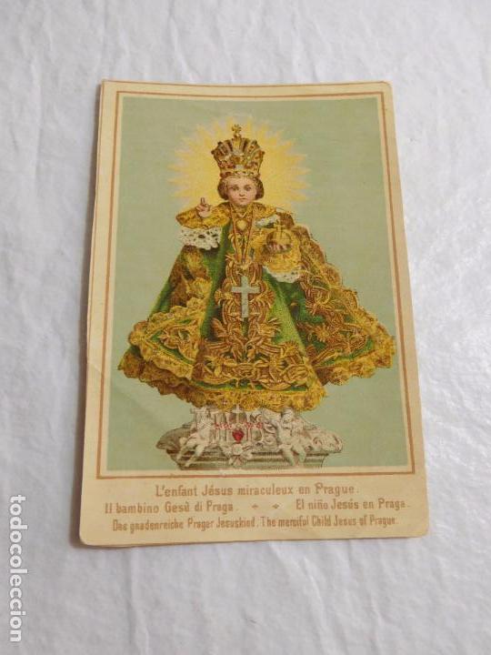 Otros art&iacute;culos de coleccionismo en papel: M69 TARJETA RELIGIOSA RECORDATORIO EL NI&Ntilde;O JESUS DE PRAGA PRINCIPIO DEL SIGLO XX