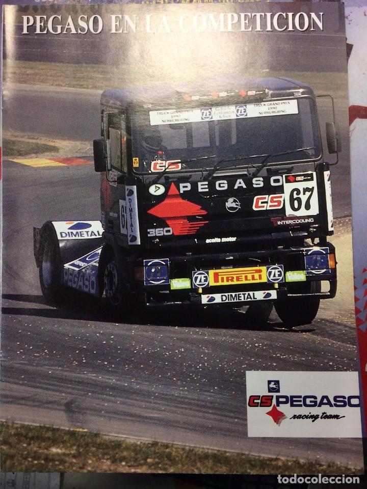 Outros artigos de papel: Poster camion Pegaso Troner campeonato europeo de camiones 1990