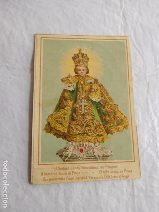 Otros art&iacute;culos de coleccionismo en papel: M69 TARJETA RELIGIOSA RECORDATORIO EL NI&Ntilde;O JESUS DE PRAGA PRINCIPIO DEL SIGLO XX REF2