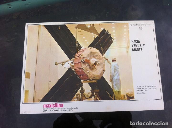 Paper Collecting Others: FICHA PUBLICITARIA. EL HOMBRE SALE DE LA TIERRA. (EL MARINER E DE LA NASA...) N&ordm; 17