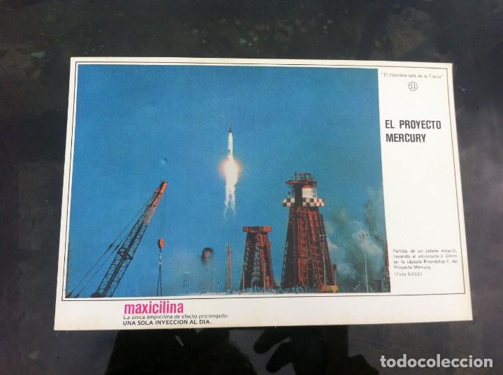 Paper Collecting Others: FICHA PUBLICITARIA. EL HOMBRE SALE DE LA TIERRA. (EL PROYECTO MERCURY) N&ordm; 11