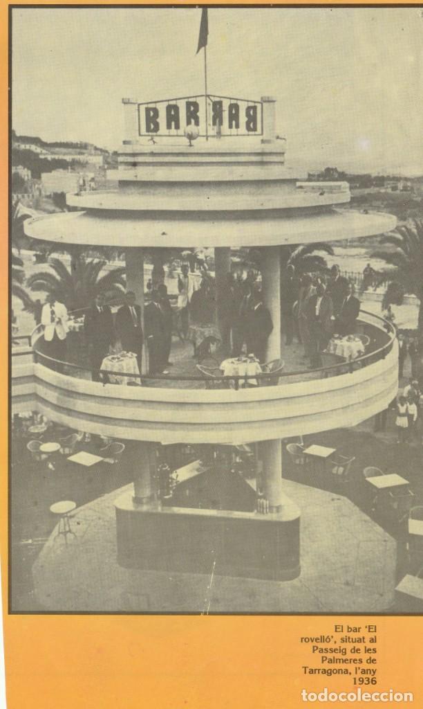 Otros Art&iacute;culos de Coleccionismo en Papel: TARRAGONA - BAR EL ROVELLO - PASSEIG DE LES PALMERES ANY 1936 - FOTO RECORTADA REVISTA O DIARIO