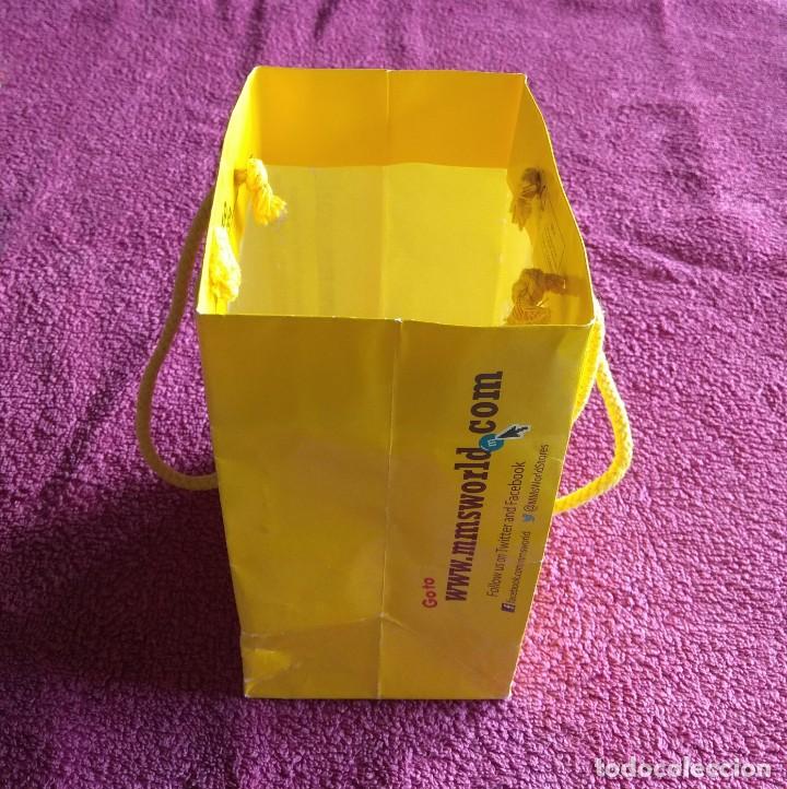 Otros art&iacute;culos de coleccionismo en papel: BOLSA DE PAPEL M&MS - Foto 3