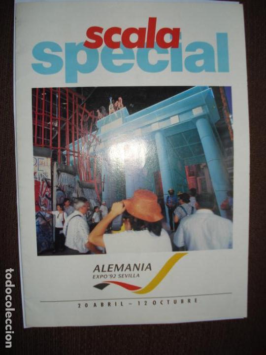 Otros art&iacute;culos de coleccionismo en papel: FOLLETO ALEMANIA,  EN ESPA&Ntilde;OL EXPO 92 SEVILLA