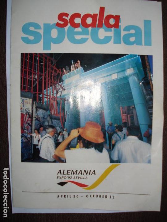 Otros art&iacute;culos de coleccionismo en papel: FOLLETO ALEMANIA EN INGLES, EXPO 92 SEVILLA