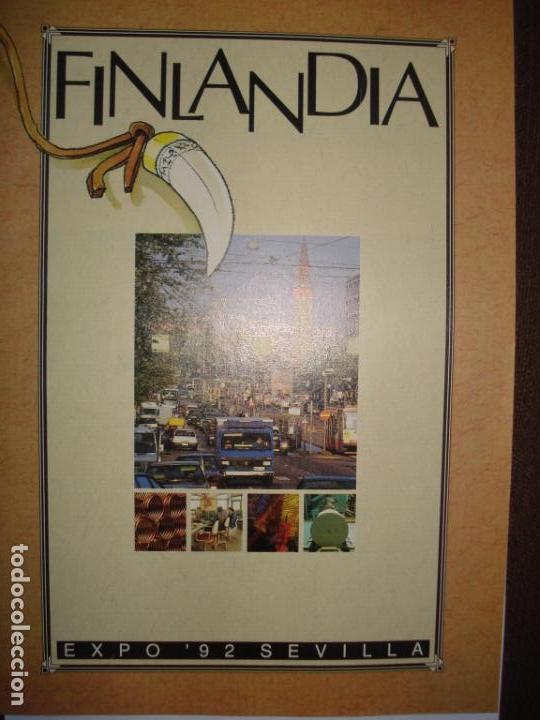 Otros art&iacute;culos de coleccionismo en papel: FOLLETO FINLANDIA, EXPO 92 SEVILLA